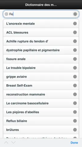 Game screenshot Dictionnaire Des Maladies mod apk