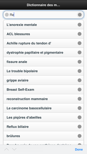 Dictionnaire Des Maladies