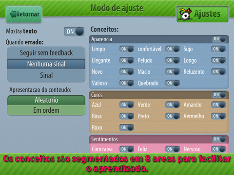 Aprendendo Adjetivos screenshot 4