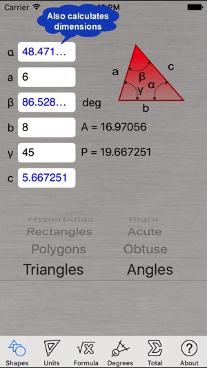 Area Calculator