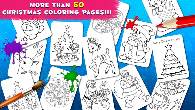 ColoringBook Christmas Holiday(圖2)-速報App