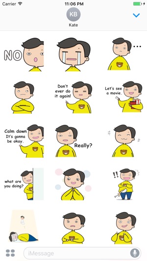 Dmitri The Funny Boy English Stickers(圖2)-速報App