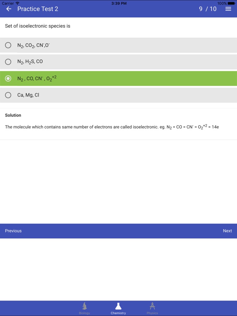 【图】NEET Exam Practice Tests(截图3)