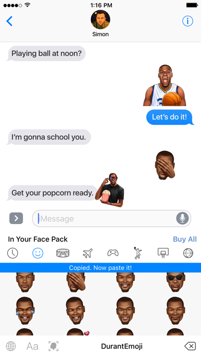 DurantEmoji by Kevin Durant screenshot 4