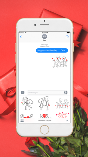 Love couples GIF Stickers(圖1)-速報App