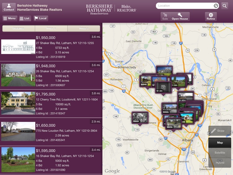 BHHS Blake Mobile Real Estate for iPad