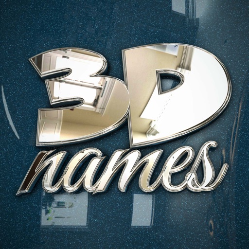3D Names Icon