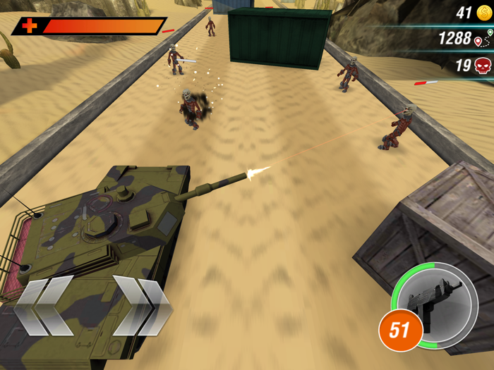 Shooting Tanks Alien Force