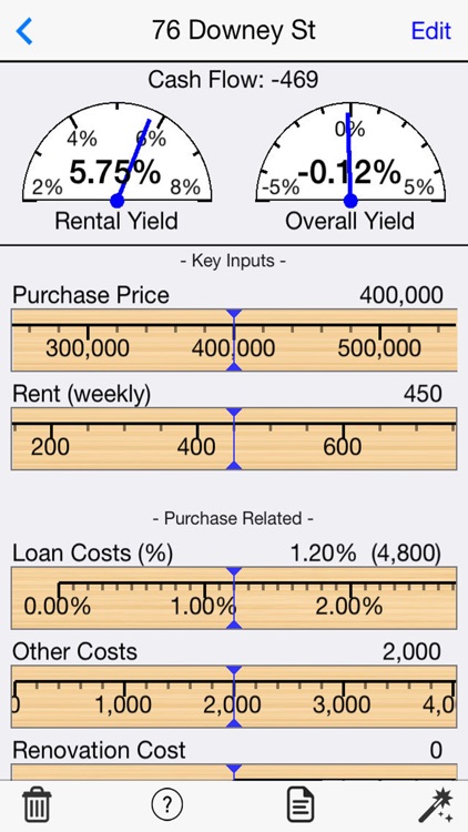 Rental Property Selector (Rental Yield Calculator)