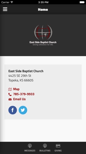 East Side Baptist Topeka of Topeka, KS