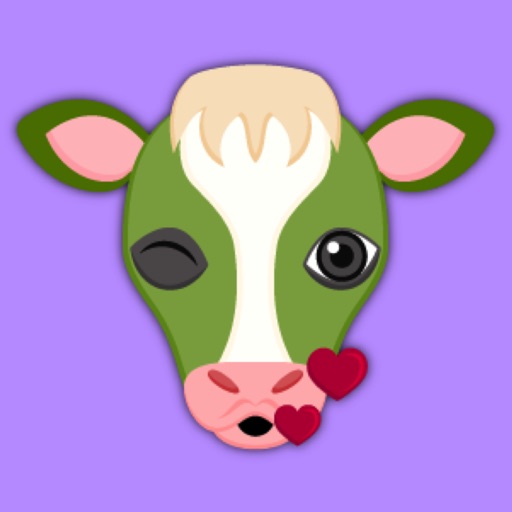 Saint Patrick's Day Cow Emoji Stickers icon