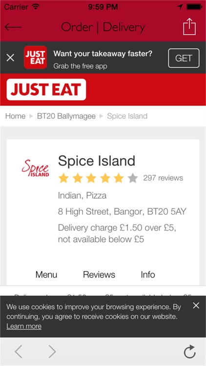 Spice Island Bangor