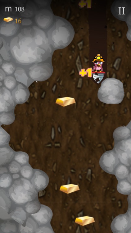 Miner dig to the treasure trove in gold mine
