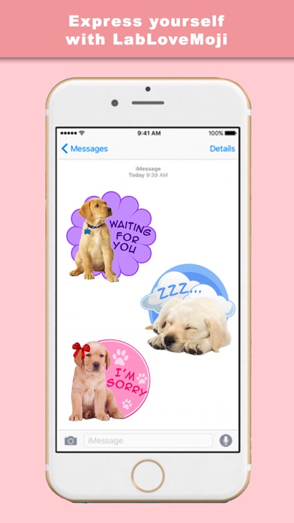 LabLoveMoji - Stickers & Keyboard for Labradors screenshot-3