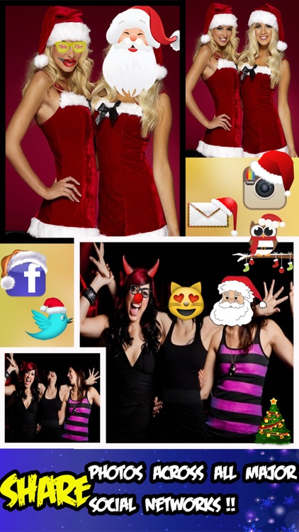 Real Christmas Emoji ART Effect Photo Booth screenshot-4