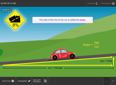 The Slope of a Line screenshot 2