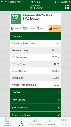 Golf Stats(圖3)-速報App