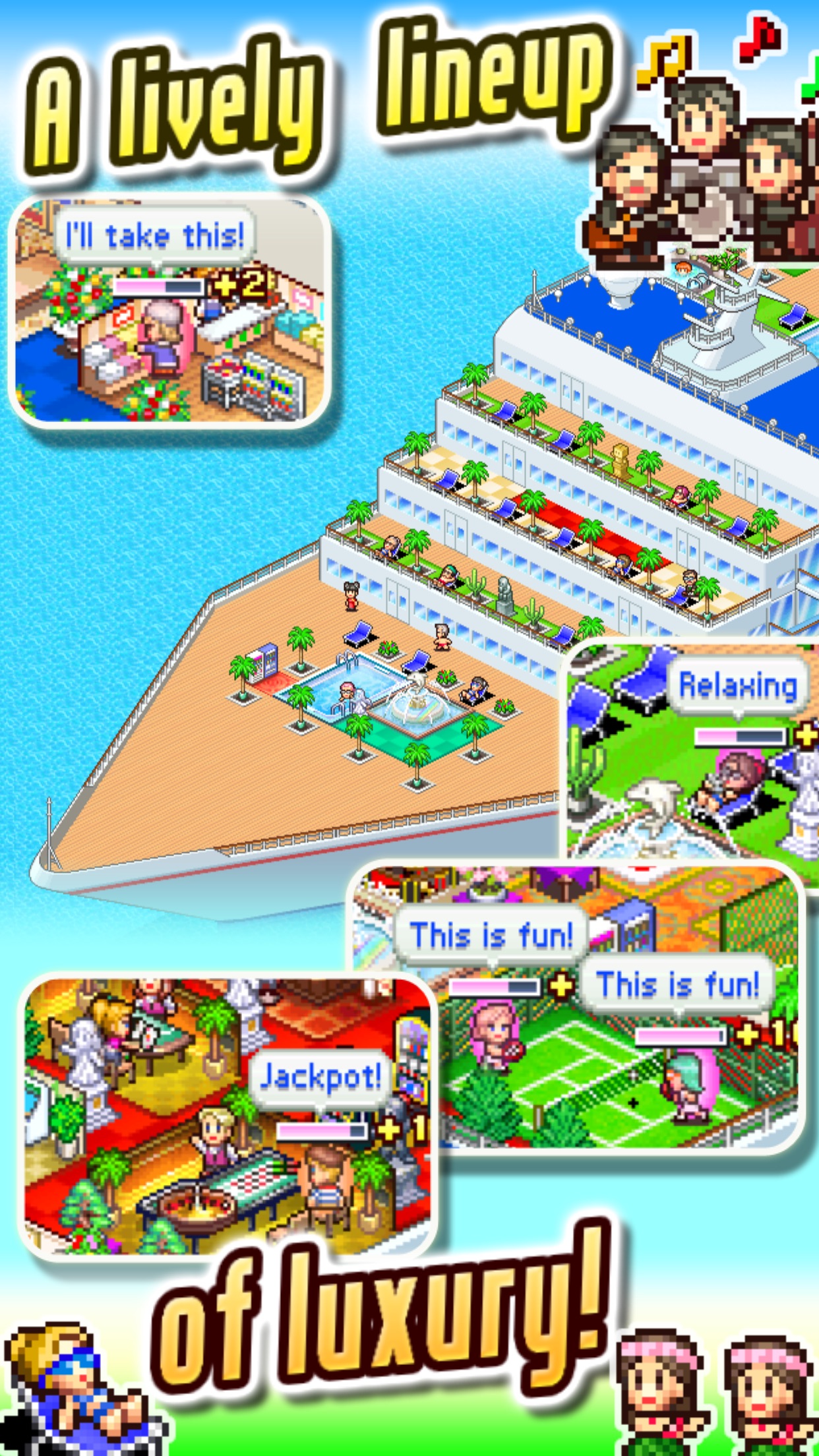 Screenshot do app World Cruise Story