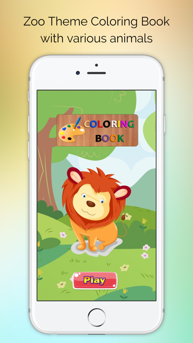 How to cancel & delete Coloring Page autumn - Zoo Animal for Preschool from iphone & ipad 1