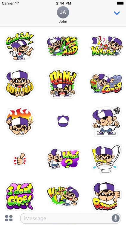 Angry Monkey Sticker