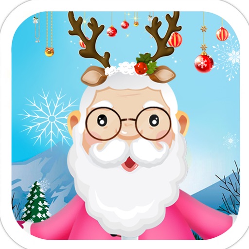 Makeover cute Santa - Dress up game for kids