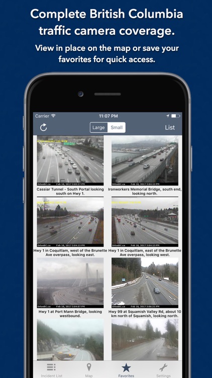 British Columbia Roads - Traffic Reports & Cameras screenshot-3
