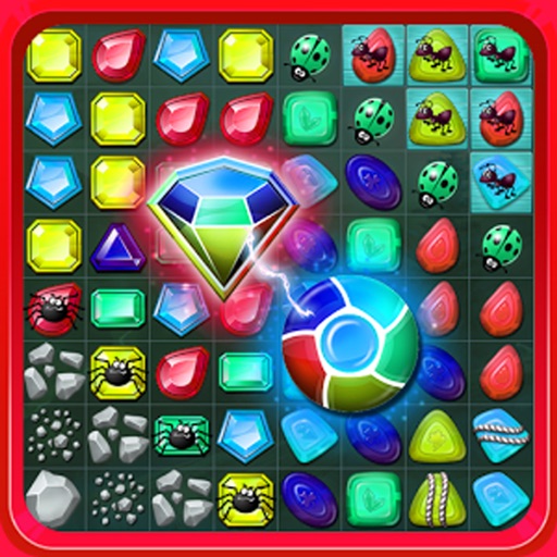 Awesome Jewel Match Puzzle Games Icon