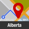 Alberta Offline Map and Travel Trip Guide