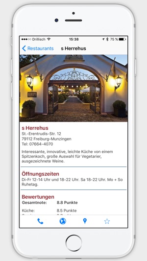 BZ Restaurantführer für Freiburg und Südbaden(圖3)-速報App