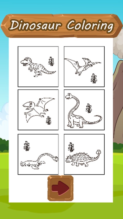 Dinosaur Coloring Kid Book