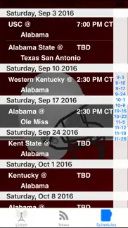 alabama football - radio, schedule & news problems & solutions and troubleshooting guide - 2