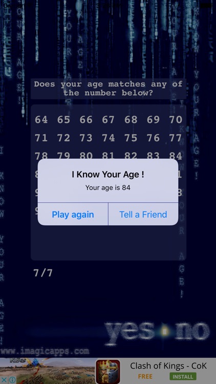 iKnow Your Age !