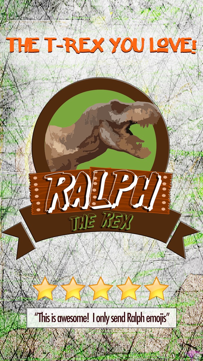 Ralph the Rex - Official Dino Emojis  Gifs