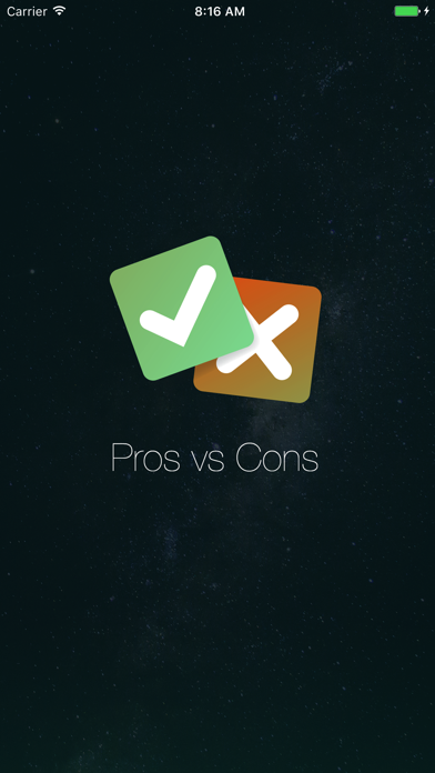 Pros vs Cons app Screenshot 5