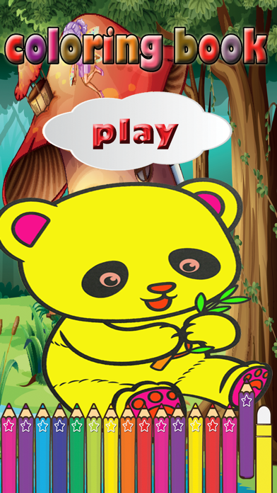 How to cancel & delete Panda Cute Coloring Games for kids Second Edition from iphone & ipad 2