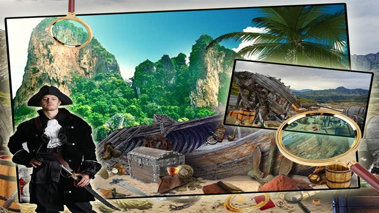 Pirate Treasure Cove Hidden Object