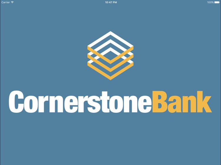 Cornerstone (KS) Mobile Banking for iPad