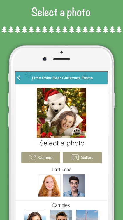 Christmas wallpaper, fun photo frames & Santa hat screenshot-3