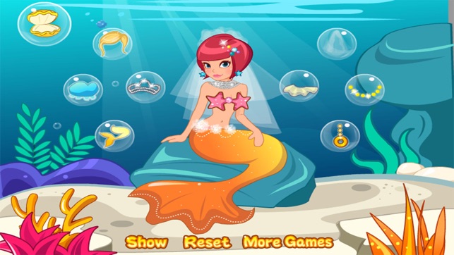 Princess Marmaid Salon spa Dress UP game