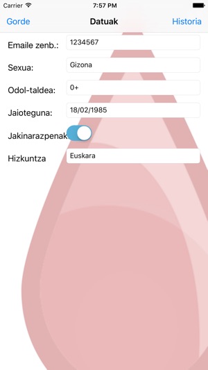 Donantes de sangre de Euskadi(圖2)-速報App