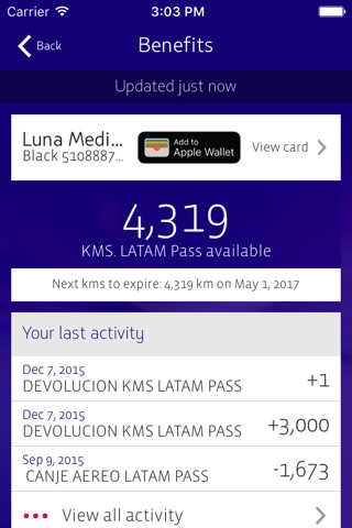 LATAM Airlines screenshot 4