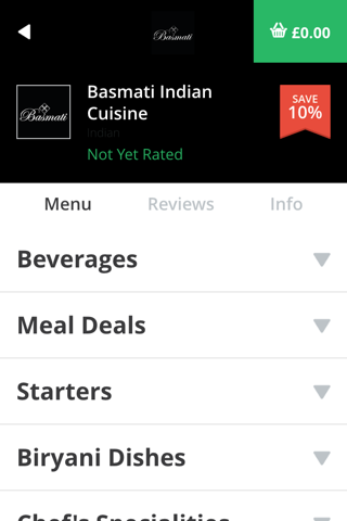 Basmati Indian Cuisine screenshot 3