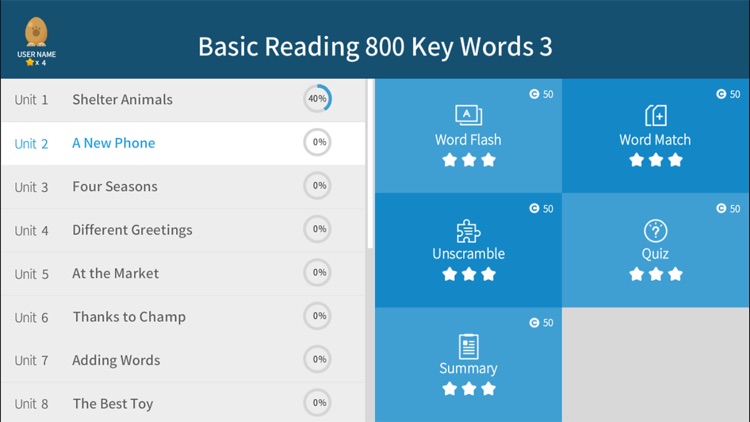 Basic Reading 800 Key Words 3