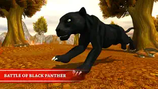 Screenshot 1 Pantera negra Simulador - Juego Animales Salvajes iphone