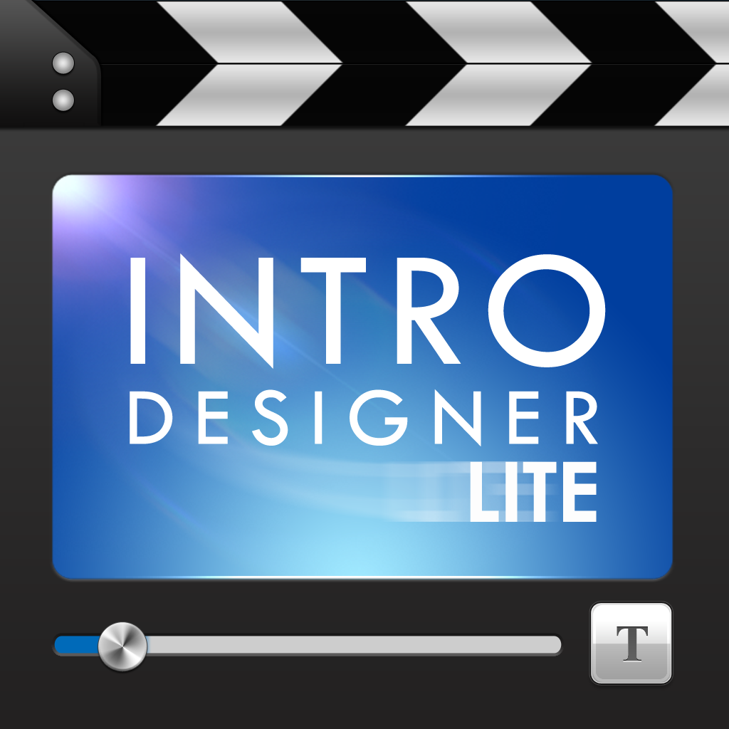 Intro Designer Lite - Create Intros for iMovie App Icon