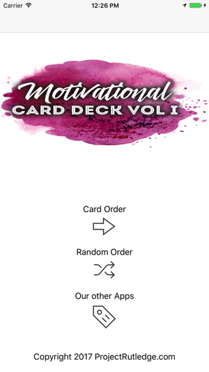 Motivational Card Deck(圖1)-速報App