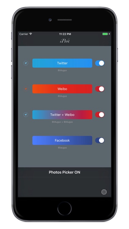 iPost - Post Twitter in Today Widget screenshot-3