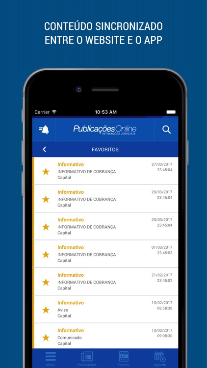 Publicações Online screenshot-3