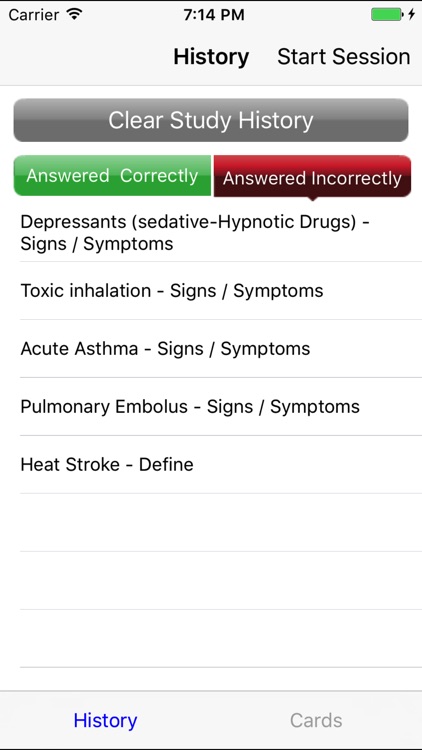 EMS Flashcards - Medical Signs and Symptoms screenshot-3