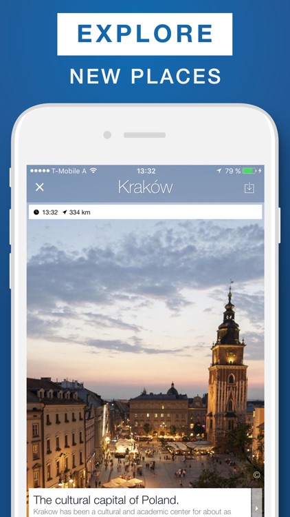 Kraków - Travel Guide & Offline Map